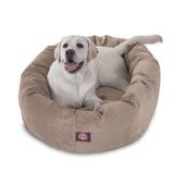 Majestic Pet Products Oval Pet Bed Metal in White/Brown | 9 H x 29 W x 40 D in | Wayfair 78899552657