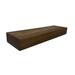 Millwood Pines Juna Pine Solid Wood Floating Shelf Wood in Brown | 3 H x 18 W x 7 D in | Wayfair 46DBA0CD8E8D4E06941645385DF903A9