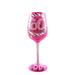 The Party Aisle™ 15 oz. All Purpose Wine Glass in Pink | 8.8 H x 3.38 W in | Wayfair TS-3939A
