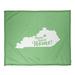 East Urban Home Sweet Lexington Fleece Throw Microfiber/Fleece/Microfiber/Fleece in Green | 32.5 W in | Wayfair 2A6A46A15BC04043A518B16404B5A756