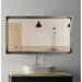 Heavner Modern & Contemporary Bathroom Mirror in Gray Laurel Foundry Modern Farmhouse® | 60 H x 34.5 W x 0.75 D in | Wayfair