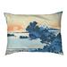 Tucker Murphy Pet™ Carreno Katsushika Hokusai Shichiri Beach in Sagami Province Outdoor Cat Designer Pillow Fleece, in Green | Wayfair