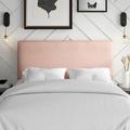 Mercury Row® Hetherington Upholstered Panel Headboard Upholstered in Pink | 51 H x 74 W x 4 D in | Wayfair E233001CF32146708327215107A488A4