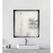 Heavner Modern & Contemporary Bathroom Mirror in Gray/Black Laurel Foundry Modern Farmhouse® | 35 H x 35 W x 0.75 D in | Wayfair