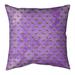 Latitude Run® Avicia Sea Otters Square Pillow Cover & Insert Polyester/Polyfill in Indigo | 26 H x 9.5 W x 9.5 D in | Wayfair