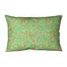 Ebern Designs Leffel Swirly Floral Lumbar Pillow, Linen in Orange/Green/Yellow | 18 H x 18 W x 1.5 D in | Wayfair F72DB991CD094F36A233024842D8C25E
