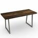 The Twillery Co.® Barwick Bar Height Solid Wood Dining Table Wood/Metal in Brown | 42 H x 60 W x 30 D in | Wayfair 1C41A399D9D4408CA678E998BA7C67BE