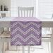 Brayden Studio® Stephenie Classic Hand Drawn Chevron Table Runner Polyester in Pink/Indigo | 17.5 D in | Wayfair BA1045A6269E49AB8D5997ACB6C824F2