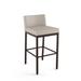 Amisco Fairfield Counter & Bar Stool Upholstered/Leather/Metal/Faux leather in Brown | 37.25 H x 17.5 W x 20.5 D in | Wayfair 45314-30WE/1B75DBF4