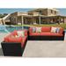 Latitude Run® Larren Outdoor 2 Piece Rattan Sofa Seating Group w/ Cushions Synthetic Wicker/All - Weather Wicker/Wicker/Rattan | Wayfair