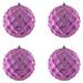 Etta Avenue™ Shiny Form Ball Ornament Plastic in Indigo | 6 H x 6 W x 6 D in | Wayfair FDB3F67B757A4E5182D159E617D4F8A4