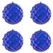 Etta Avenue™ Shiny Form Ball Ornament Plastic in Blue | 6 H x 6 W x 6 D in | Wayfair 910D19C78DFB4032A1AA7AA79FEB746F