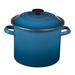 Le Creuset Enamel on Steel Stockpot w/ Lid Carbon Steel in Blue | 10.75 H x 13 W in | Wayfair 56000954200341