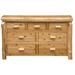 Millwood Pines Mariami Cedar 7 Drawer Standard Dresser/Chest Wood in Brown | 36 H x 60 W x 21 D in | Wayfair 8B08CB8F4AFD4993A2AB88886DA5B2AD