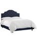 Charlton Home® Hafer Standard Bed Upholstered/Metal/Linen | 54 H x 62 W x 83 D in | Wayfair B82B6545E4484E25872849A4A85D0ABF