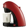 Brentwood Appliances Single Cup Coffee Maker Plastic in Red | 7.1 H x 6.5 W x 9.8 D in | Wayfair TS-112R