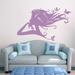 World Menagerie Beauty Salon Wall Decal Vinyl in Pink/Indigo | 22 H x 35 W in | Wayfair 7C4225B7806043C4B99321EA8EBEF857