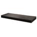 Red Barrel Studio® Floating Shelf Wood in White/Black | 1.75 H x 36 W x 10 D in | Wayfair B137F6E37F00492586E0D28E0AC96711
