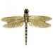 Michael Healy Dragonfly in Flight Door Knocker in Yellow | 4.5 H x 6.25 W x 1.25 D in | Wayfair MHS21