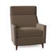 Armchair - Fairfield Chair Felix 34" Wide Armchair Fabric in White/Brown | 41 H x 34 W x 33 D in | Wayfair 5300-01_3157 73_Hazelnut
