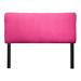 Ebern Designs Panel Headboard Upholstered/Polyester in Black | 26 H x 78 W x 3 D in | Wayfair F5D3B135911746F9A3B668F953D7ABAE