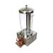 Brayden Studio® Spillman Beverage Dispenser w/ Drip Tray Stainless Steel in Gray | 19 H x 8 W in | Wayfair 23CE953BDF304C579DC65F752975F26B