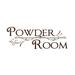 Winston Porter Powder Room Wall Decal Vinyl in Black | 8 H x 22 W in | Wayfair 412DC332C69A42928CB161681B94A0E8