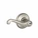 Schlage Flair Entry Lever Set w/ Single Cylinder Deadbolt in Gray | 9.5 H x 8.5 W x 3.5 D in | Wayfair FB50FLA619