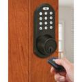 Milocks Keypless Entry Electronic Deadbolt in Brown | 3.25 D in | Wayfair QF-01OB