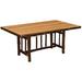 Loon Peak® Cleary Rectangle Solid Wood Dining Table Wood in Yellow | 42 H x 48 W x 48 D in | Wayfair AFAFBD28382D4C438DFB8E8CBA8AD4E0
