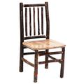 Loon Peak® Cleary Solid Wood Side Chair Wood in Black | 38 H x 20 W x 23 D in | Wayfair 3020749E1E234791ACC970DA841C4DEE