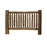 Loon Peak® Lytle Solid Wood Slat Headboard Wood in Black | 62 H x 45 W in | Wayfair ED2F1FEF4A2C49CD8D4618AE2E4BEDE9