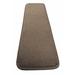 Brown 0.4 x 30 x 8 in Stair Treads - Red Barrel Studio® Jaxen Slip Resistant Stair Tread Synthetic Fiber | 0.4 H x 30 W x 8 D in | Wayfair