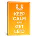 Winston Porter Keep Calm & Get Lei'd Graphic Art on Canvas in Orange | 18 H x 12 W x 1.5 D in | Wayfair 8B1B9C6E9FE9473BB682B8E387854E79