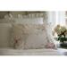 Charlton Home® Lurdes Rose Petal Sham 100% Cotton in White | 27 H x 21 W in | Wayfair BF53083A6C0E4260A9E19B39E58E182B