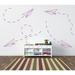 Harriet Bee Paper Airplanes Wall Decal Vinyl in Black/Blue/Brown | 19 H x 21 W in | Wayfair 42747376DED2473E9A8BC3049B4D8FB6