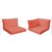 Wade Logan® Ayomikun Indoor/Outdoor Cushion Cover Acrylic in Orange/Pink | 4 H in | Wayfair CK-MONACO-05d-TANGERINE