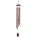 August Grove® Papillion Butterfly Wind Chime Wood/Metal in Gray | 57 H x 7 W x 7 D in | Wayfair 99BEE3EB27C84F168A9C69E6A52C8BB3