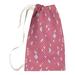 East Urban Home Mcguigan Snake Scales Laundry Bag Fabric in Pink | Small (29" H x 18" W x 1.5" D) | Wayfair E464532AA3844FEAA4123EF3D865E750