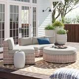 Sol 72 Outdoor™ Waterbury Indoor/Outdoor Cushion Cover Acrylic in Pink/Gray | Wayfair 452DA442D1FD491DAFB12F4D62AF3351