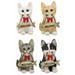 August Grove® 4 Piece Vandalia Realistic Tabby Kittens Figurine Set Resin | 6.25 H x 4.5 W x 3.5 D in | Wayfair 1571305867694CADA8402228B4579F11