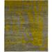 120 W in Rug - Isabelline One-of-a-Kind Morrigan Hand-Knotted Tibetan Yellow/Gray 10' Round Wool Area Rug Wool | Wayfair