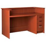 Hokku Designs Roache Library Executive Desk Wood in Brown | 40 H x 60 W x 30 D in | Wayfair 73441A8F0BA54144B7790CB911BF6AF3