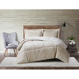 Truly Soft Cuddle Standard Comforter Set Polyester/Polyfill/Cotton in White | King Comforter + 2 Shams | Wayfair CS3142TNKG-1500