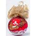 The Holiday Aisle® Flying Reindeer Ball Ornament Glass in Red | 6 H x 4 W x 4 D in | Wayfair B5162997D14F4069BA91B26F2DEE0E27