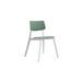 Wade Logan® Bac Stacking Side Outdoor Chair Plastic/Resin/Sling in Gray | 32 H x 21 W x 21.5 D in | Wayfair 4C4C43CB4704488A916B369DBE0D2032