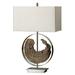 Rosecliff Heights Janet 29.25" Table Lamp Metal in Gray | 29.25 H x 18 W x 9 D in | Wayfair 27072-1