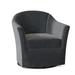 Barrel Chair - Fairfield Chair Barry 33.5" Wide Swivel Barrel Chair Polyester in Gray | 35 H x 33.5 W x 34.5 D in | Wayfair 6101-31_9953 62