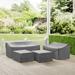 Arlmont & Co. 4 Piece Conversation Set Cover, Wicker in Gray | 30 H x 33 W x 36.5 D in | Outdoor Cover | Wayfair 49561CB763AC4EF98ED99E3274F51041