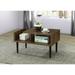 Wrought Studio™ Minot Coffee Table w/ Storage Wood in Brown | 18 H x 31.5 W x 19.75 D in | Wayfair 9947FBBC08F248A08A526F81D6210BD6